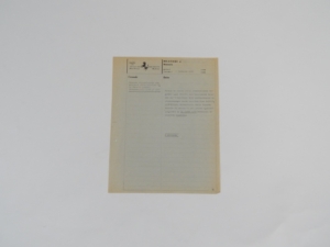 1945 Ferrari Auto-Avio Costruzuioni Letter Document Enzo