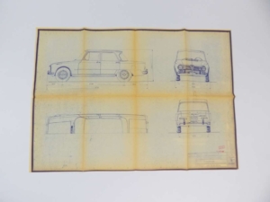 1964 Alfa Romeo Berlina Blueprint