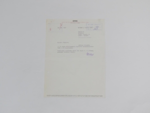 Signed Enzo 1969 Ferrari Letter Document 250 275 330 365
