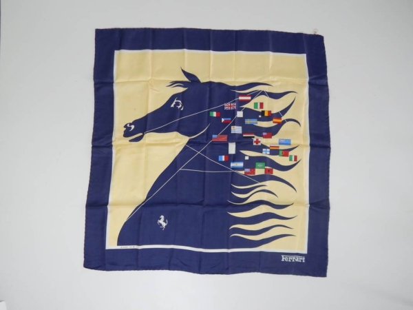 Ferrari Ladies Silk Scarf 1960s