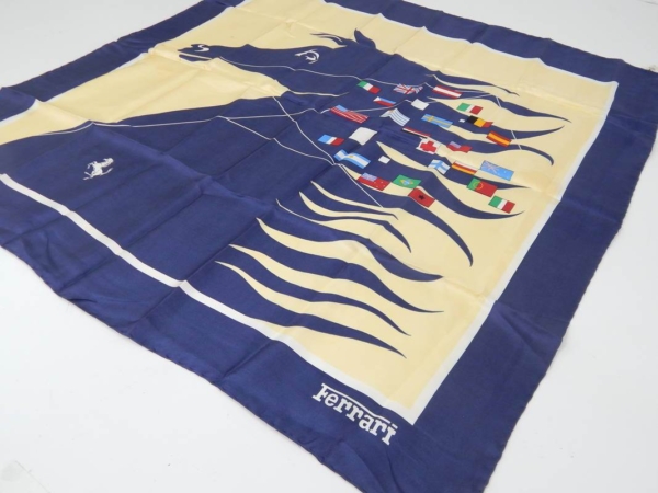 Ferrari Ladies Silk Scarf 1960s