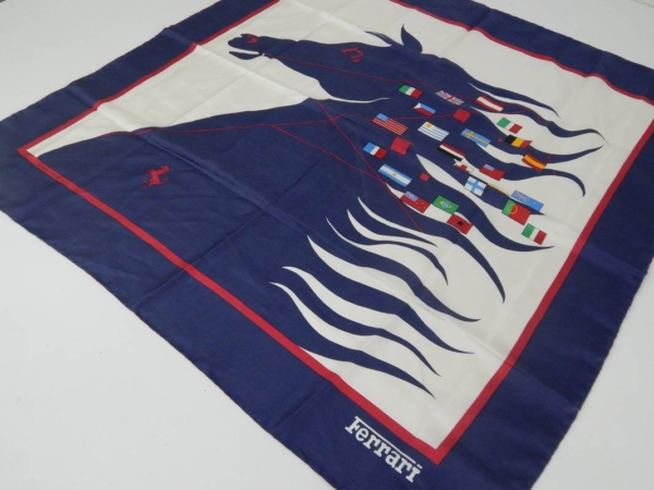 Ferrari Ladies Silk Scarf 1960s