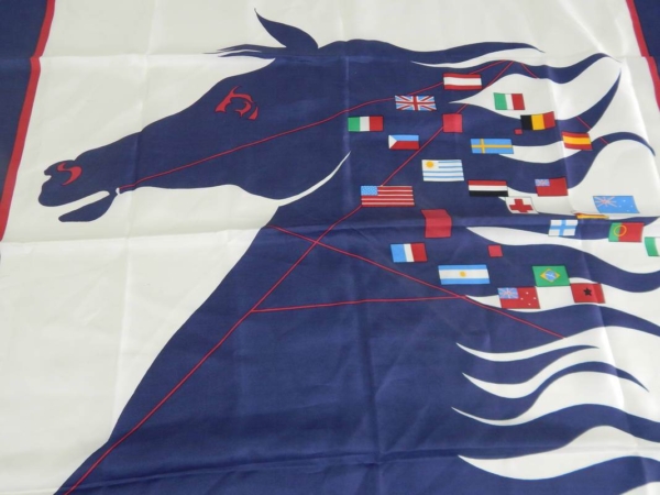 Ferrari Ladies Silk Scarf 1960s