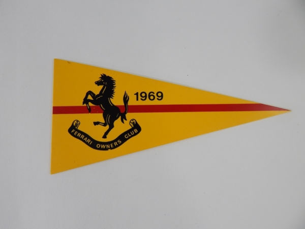 1969 Ferrari Owner’s Club Pennant Dino 365