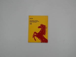 Ferrari 1976 Dealer Directory “Servizi Vendita E Assistenza” 365 308 512