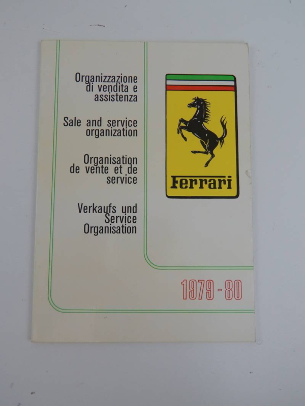 Ferrari 400 Complete Pouch & Manual Set
