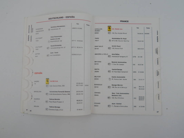 Ferrari 400 Complete Pouch & Manual Set
