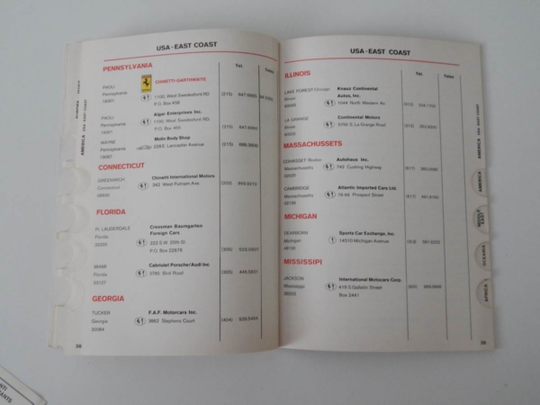 Ferrari 512BB Pouch Set
