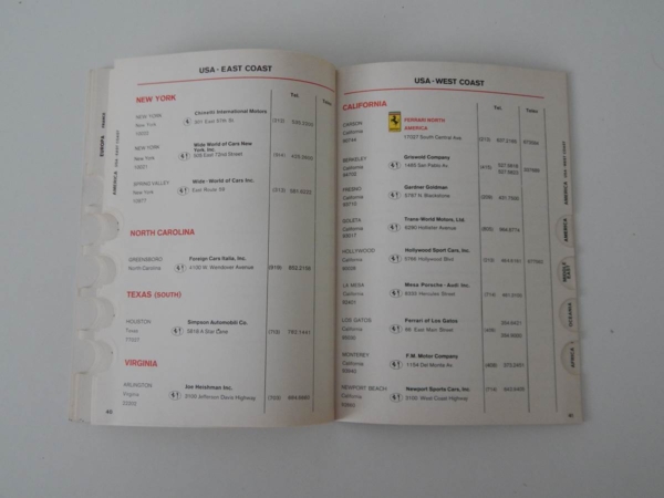Ferrari 512BB Pouch Set