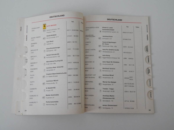 Ferrari 512BB Pouch Set