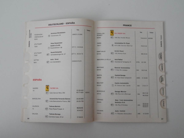 Ferrari 512BB Pouch Set