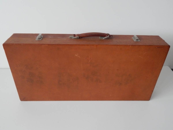 1980/90s Ferrari Schedoni Dealer Paint/Leather/Carpet Sample Briefcase