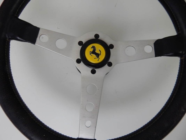 Ferrari MOMO Racing Steering Wheel 1980s