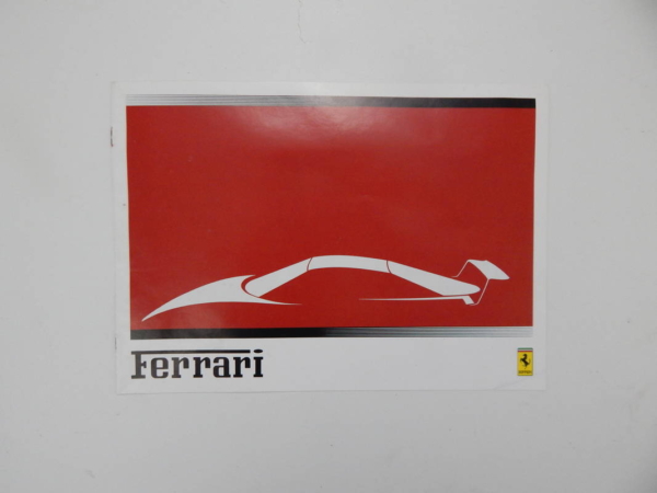 Ferrari 1984 UK Dealer Sales Brochure Documents