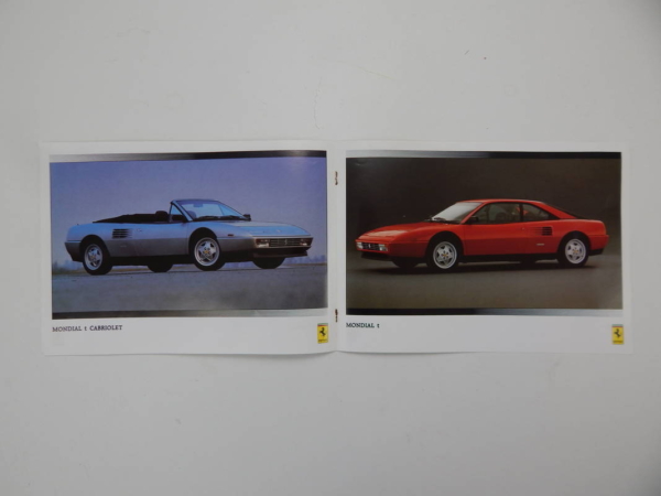 Ferrari 1984 UK Dealer Sales Brochure Documents