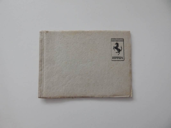 Ferrari 212 Inter 250 MM 340 Mexico 342 America Owner's Manual Handbook