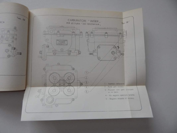 Ferrari 212 Inter 250 MM 340 Mexico 342 America Owner's Manual Handbook