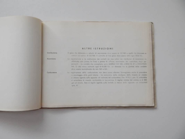 Ferrari 212 Inter 250 MM 340 Mexico 342 America Owner's Manual Handbook
