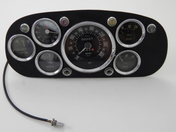 Ferrari 250 Instrument Cluster with Gauges