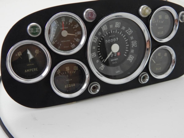 Ferrari 250 Instrument Cluster with Gauges