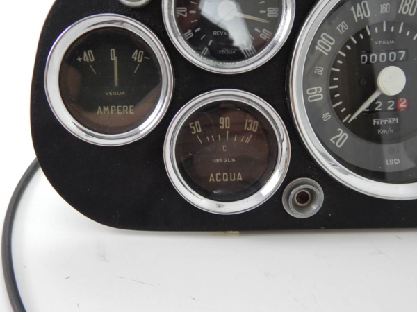 Ferrari 250 Instrument Cluster with Gauges