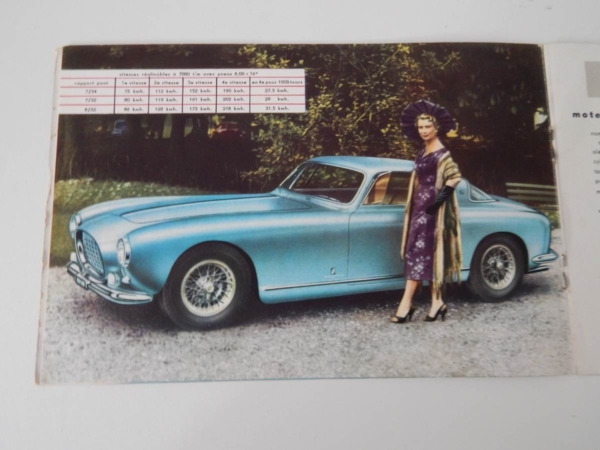 Ferrari 250 Europa 500 Mondial 750 Monza Sales Brochure