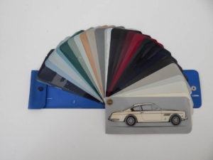 Ferrari 250 GT Coupe 2+2 (GTE) Paint Sample Swatch