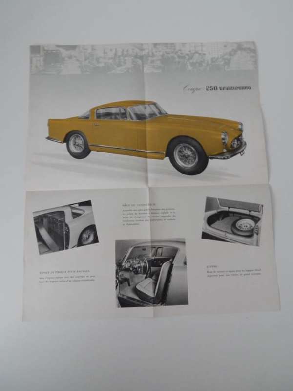 Ferrari 250 Granturismo Sales Brochure