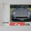 Ferrari 275 GTB/4 Sales Brochure