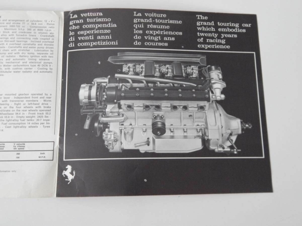 Ferrari 275 GTB/4 Sales Brochure