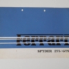 Ferrari 275 GTS Sales Brochure