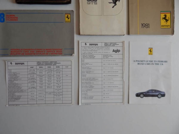 Ferrari 308 Complete Pouch Set