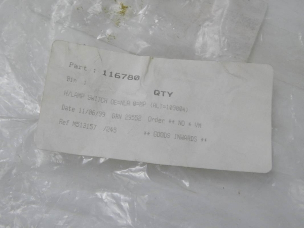 Ferrari 308 Vitaloni Indicator Stalk Assembly