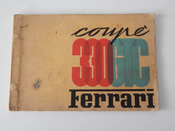 Ferrari 330 GTC Parts Manual