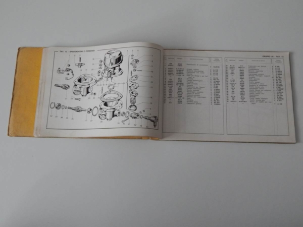 Ferrari 330 GTC Parts Manual
