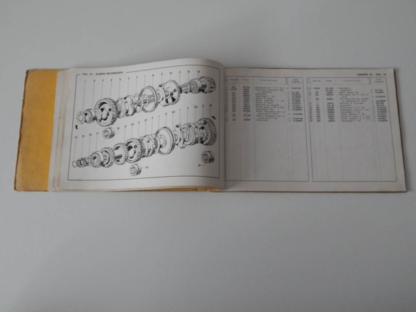 Ferrari 330 GTC Parts Manual