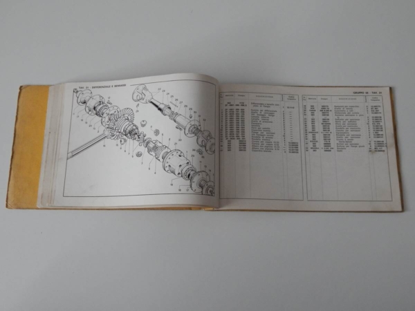 Ferrari 330 GTC Parts Manual