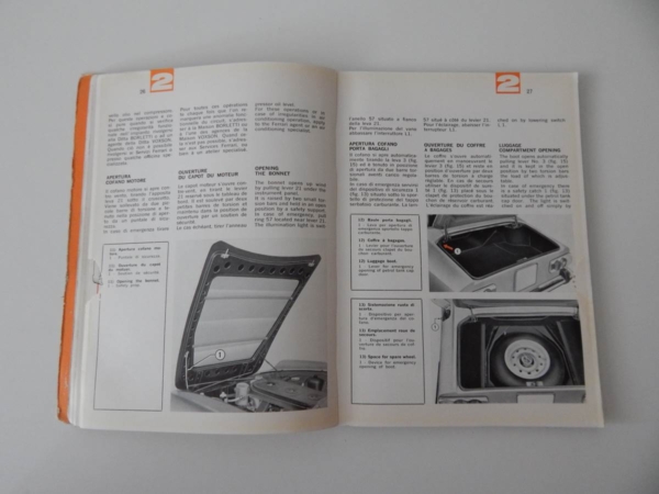 Ferrari 365 GT 2+2 Owner’s Manual