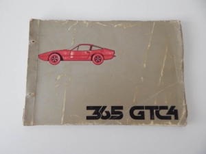 Ferrari 365 GTC/4 Parts Manual