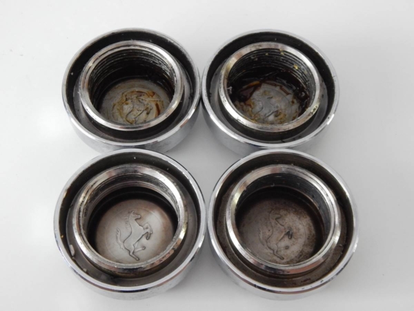 Ferrari 365 512 Testarossa 42mm Borrani Octagonal Wheel Nut Set x 4