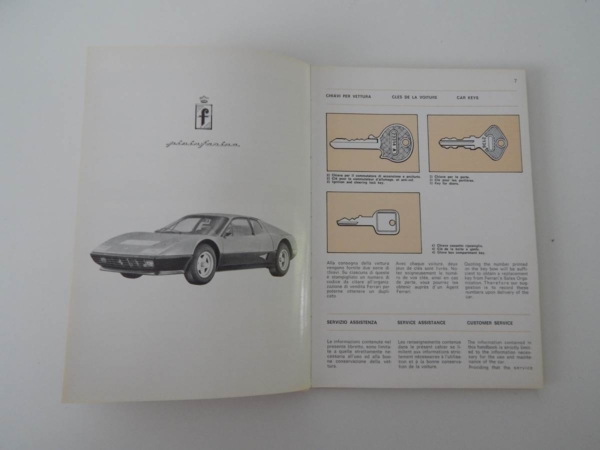 Ferrari 512BB Pouch Set
