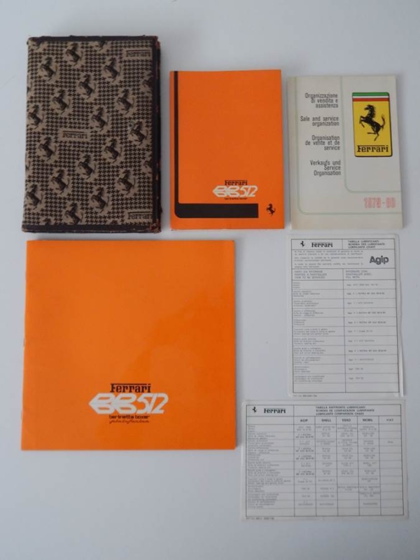 Ferrari 512BB Pouch Set
