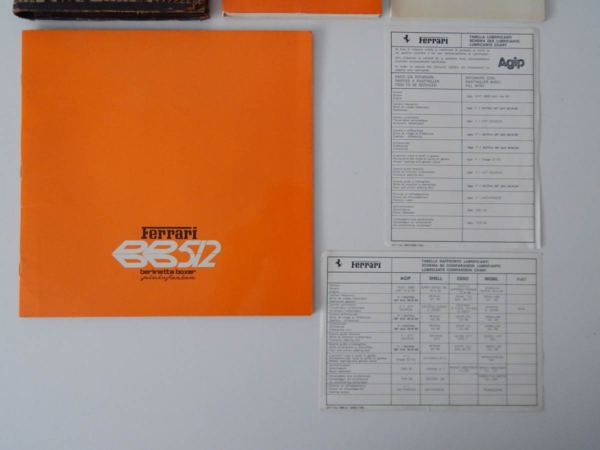 Ferrari 512BB Pouch Set