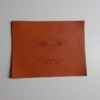 Ferrari 550 Maranello Schedoni Leather Plaque/Card