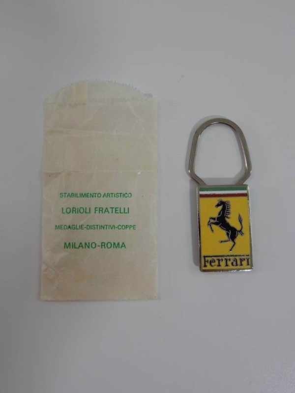 A.E. Lorioli Ferrari Key Fob & Packet