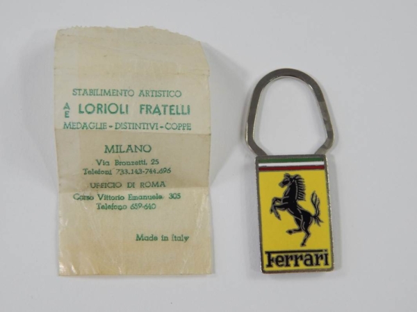 A.E. Lorioli Ferrari Key Fob & Packet