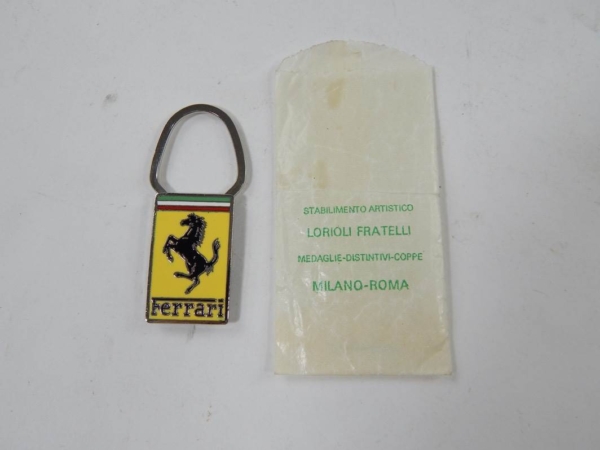 A.E. Lorioli Ferrari Key Fob & Packet