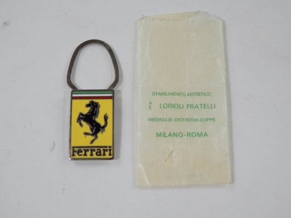 A.E. Lorioli Ferrari Key Fob & Packet
