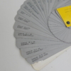 Ferrari Carrozzeria Scaglietti Paint Sample Swatch 1970s