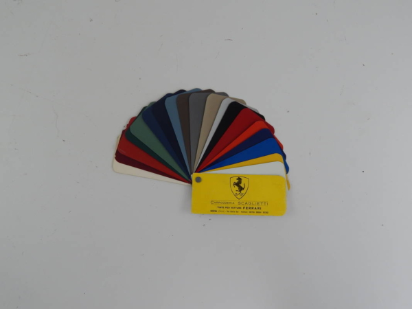 Ferrari Carrozzeria Scaglietti Paint Sample Swatch 1970s